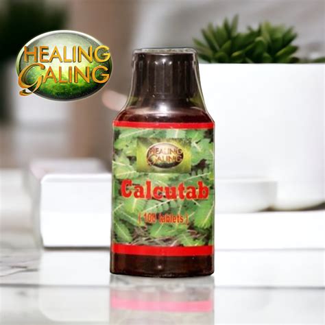 Healing Galing Calcutab 100 tablets 1 bottle .